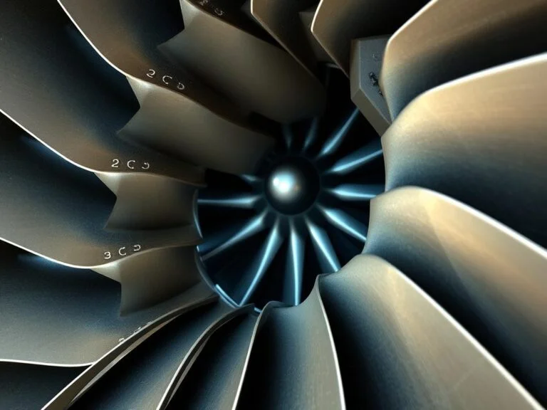 Секція турбіни газової турбіни